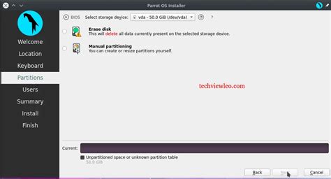 Here&39;s how you can install Parrot OS in VirtualBox. . Install parrot os manual partition